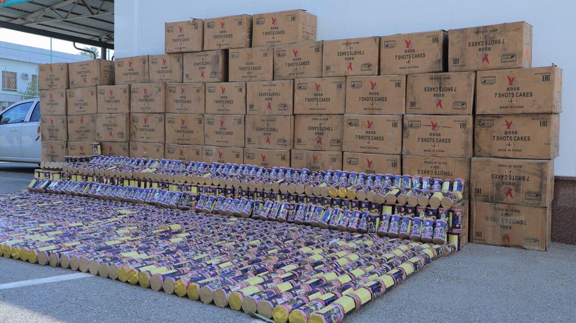 В Ферганской области пресекли контрабанду пиротехники стоимостью 1 млрд сумов В Ферганской области пресекли контрабанду пиротехники стоимостью 1 млрд сумов - Sputnik Узбекистан, 1920, 29.07.2025