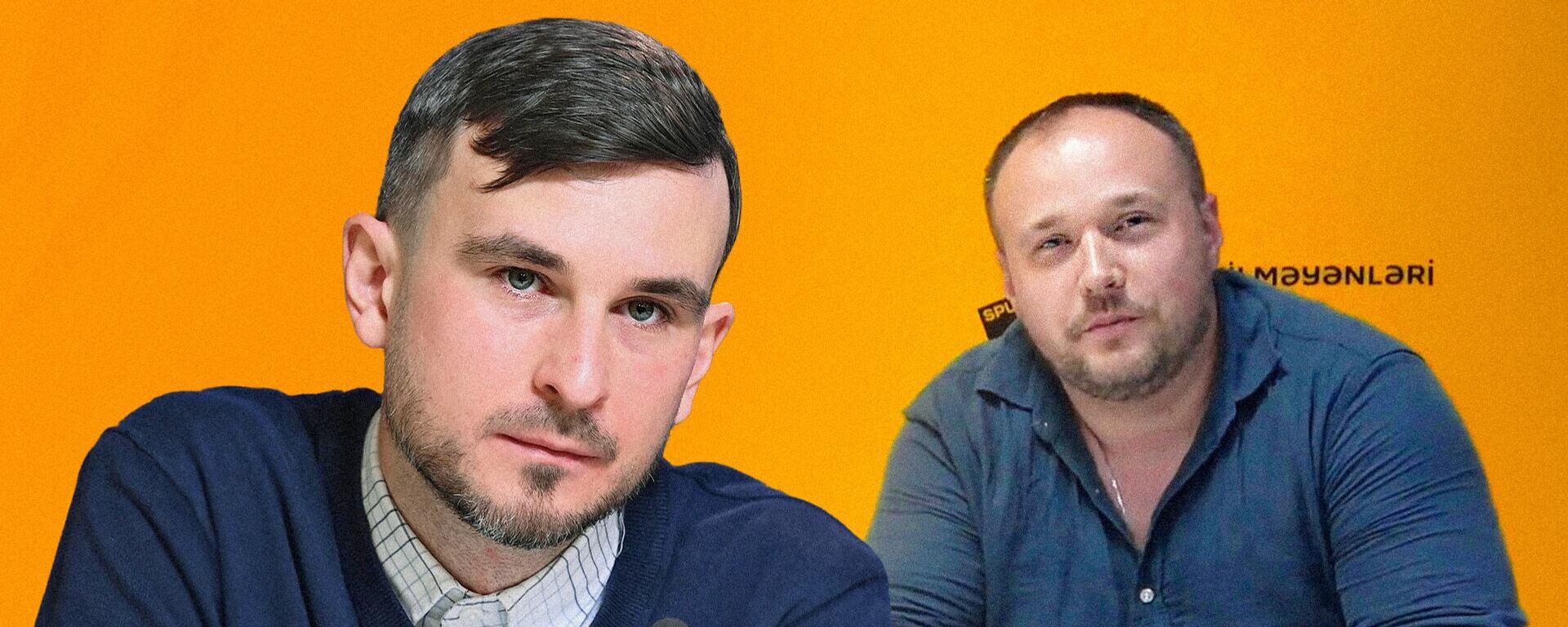 Jurnalisti Igor Kartavix i Yevgeniy Belousov - Sputnik O‘zbekiston, 1920, 30.08.2025