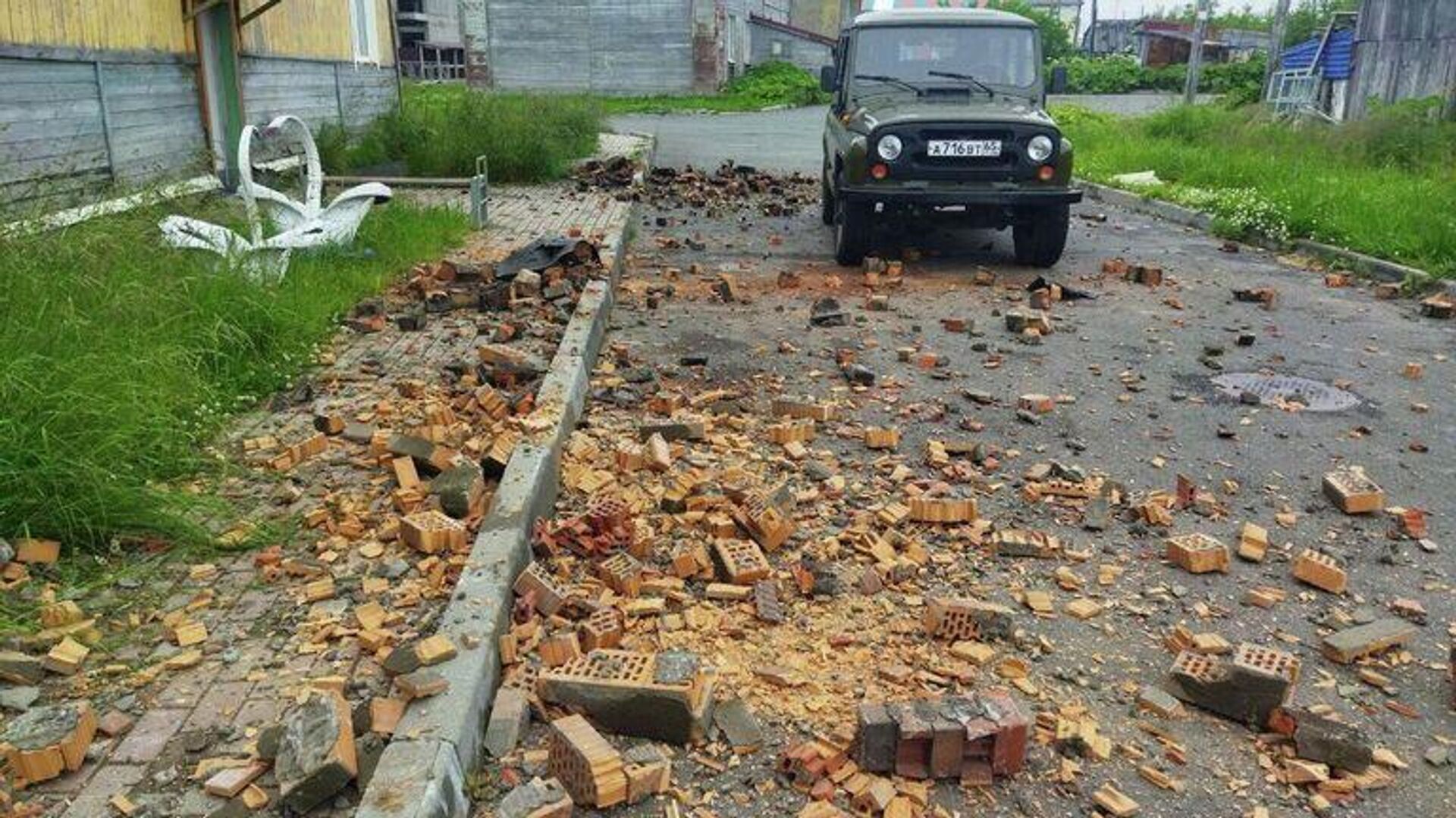 Последствия землетрясения на Камчатке Последствия землетрясения на Камчатке - Sputnik Ўзбекистон, 1920, 30.07.2025