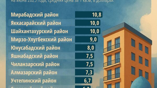 Самая дорогая аренда в Ташкенте в Мирабадском районе - Sputnik Узбекистан