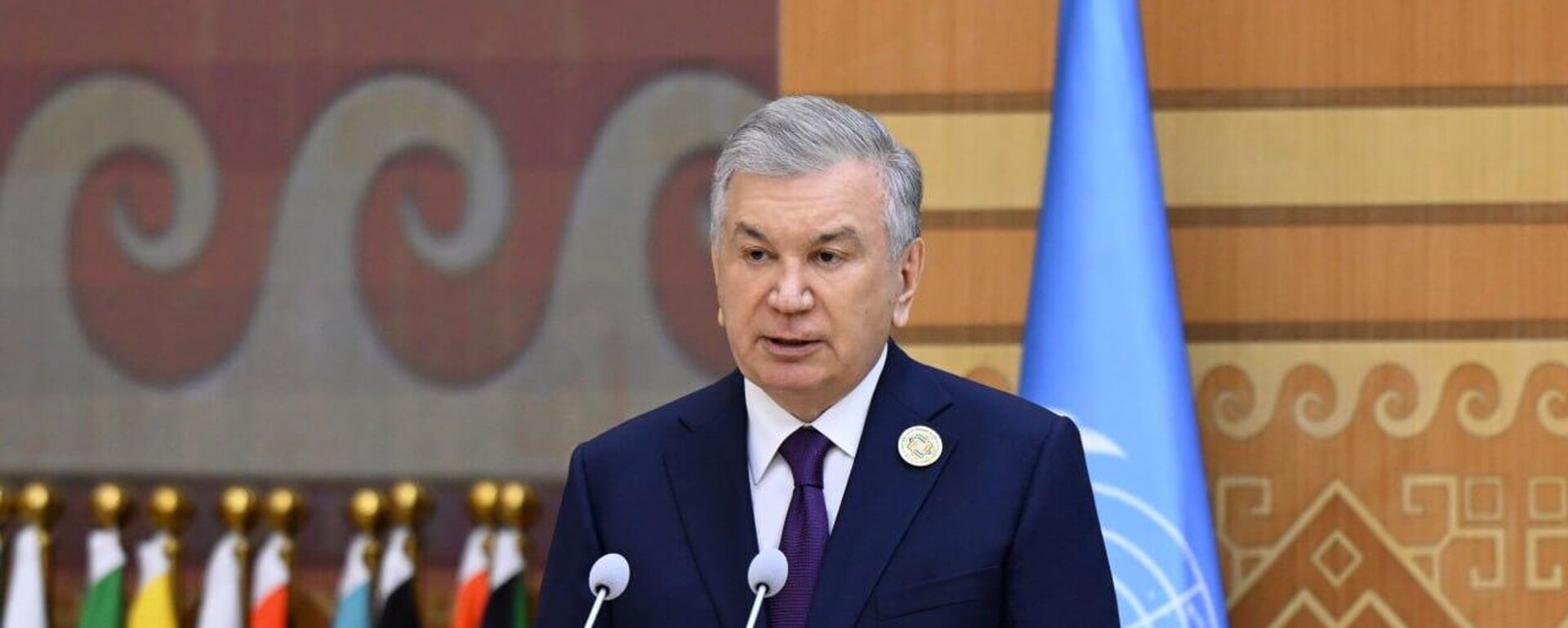 Выступление Шавката Мирзиёева на третьей Конференции Организации Объединенных Наций по развивающимся странам, не имеющим выхода к морю   
 - Sputnik Ўзбекистон, 1920, 05.08.2025