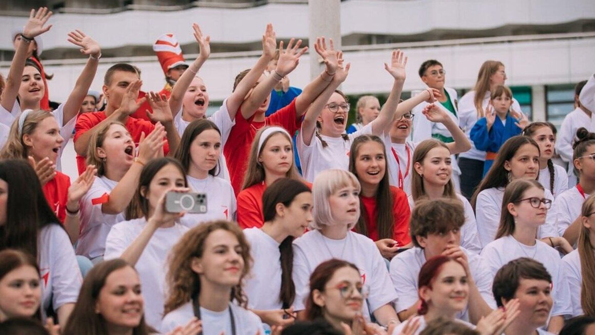 Представители Узбекистана участвуют в слете Международной ассоциации детских организаций Представители Узбекистана участвуют в слете Международной ассоциации детских организаций - Sputnik Узбекистан, 1920, 10.08.2025