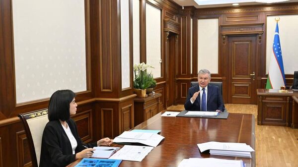 Президент Шавкат Мирзиёев ознакомился с презентацией по созданию благоприятных условий для индивидуальных предпринимателей и самозанятых лиц
 - Sputnik Ўзбекистон