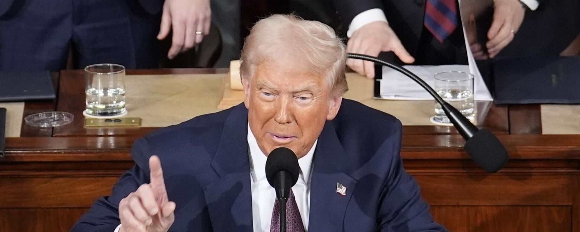 Prezident SShA Donald Tramp - Sputnik O‘zbekiston, 1920, 12.08.2025