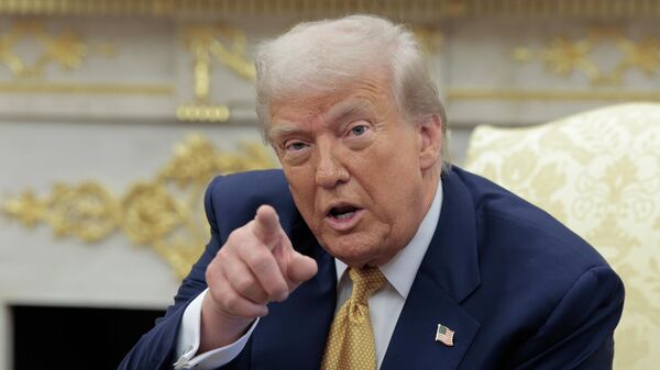 Трамп - Sputnik Ўзбекистон