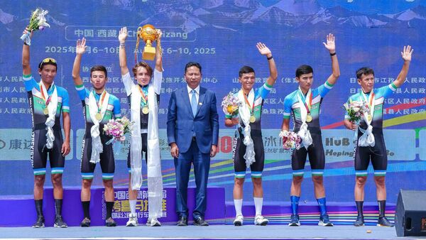 Никита Цветков признан лучшим азиатским велоспортсменом на турнире в Китае - Sputnik Узбекистан