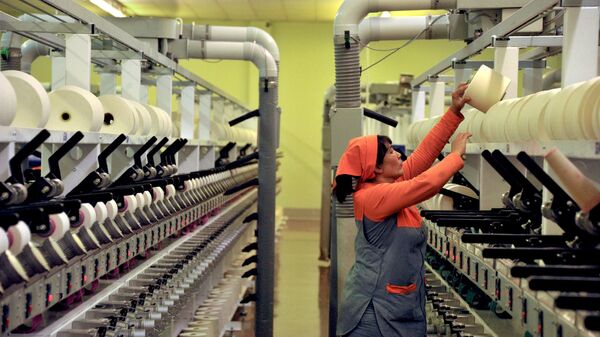 Текстильные фабрики Uztex Chirchik и Eurotex Global в Узбекистане - Sputnik Ўзбекистон
