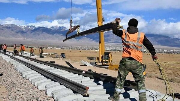 Строительство железных дорог  - Sputnik Узбекистан