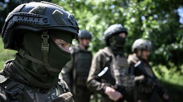 Российские военные в зоне СВО. - Sputnik Ўзбекистон