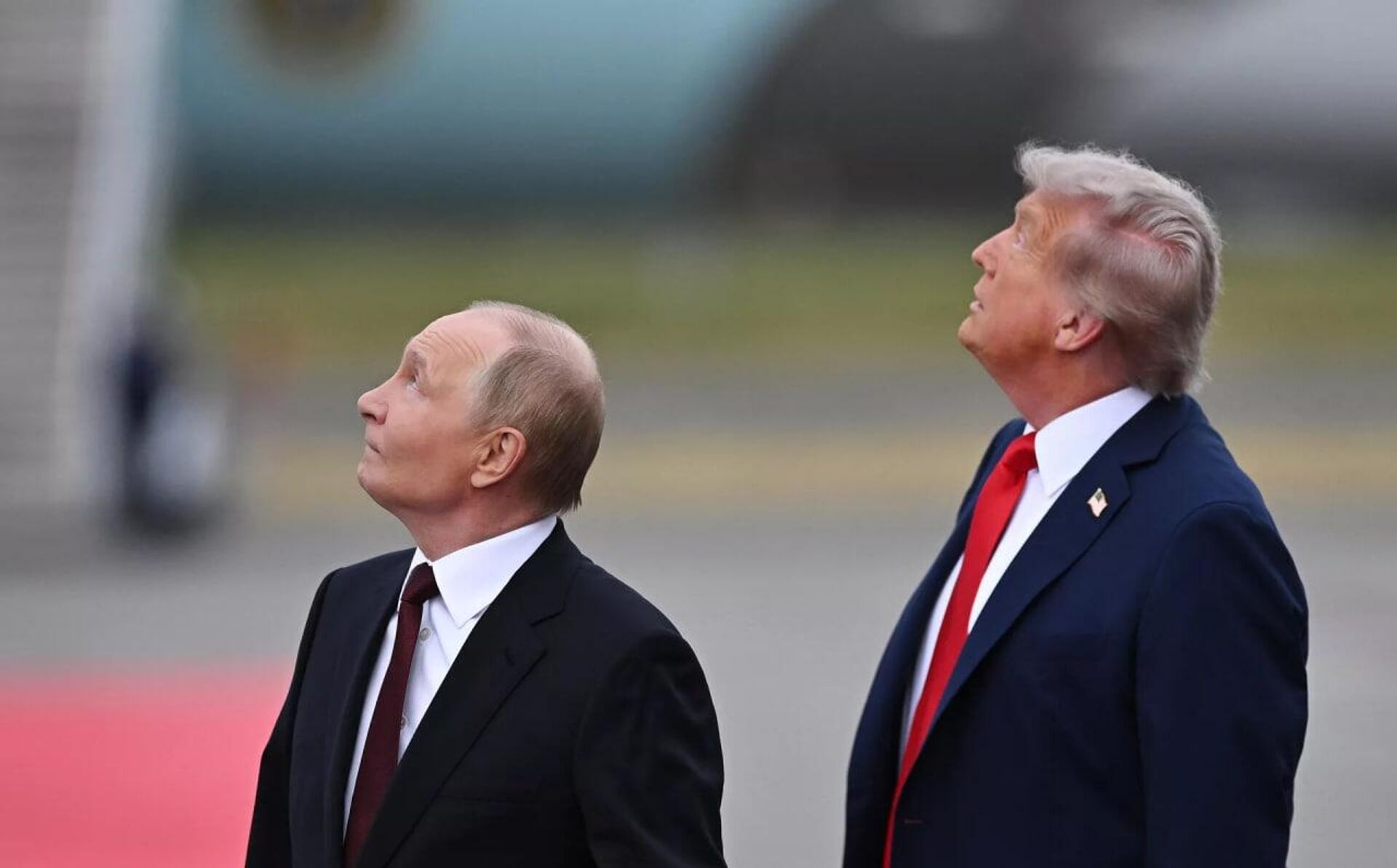 Встреча президентов России и США на Аляске Встреча президентов России и США на Аляске - Sputnik Узбекистан, 1920, 16.08.2025