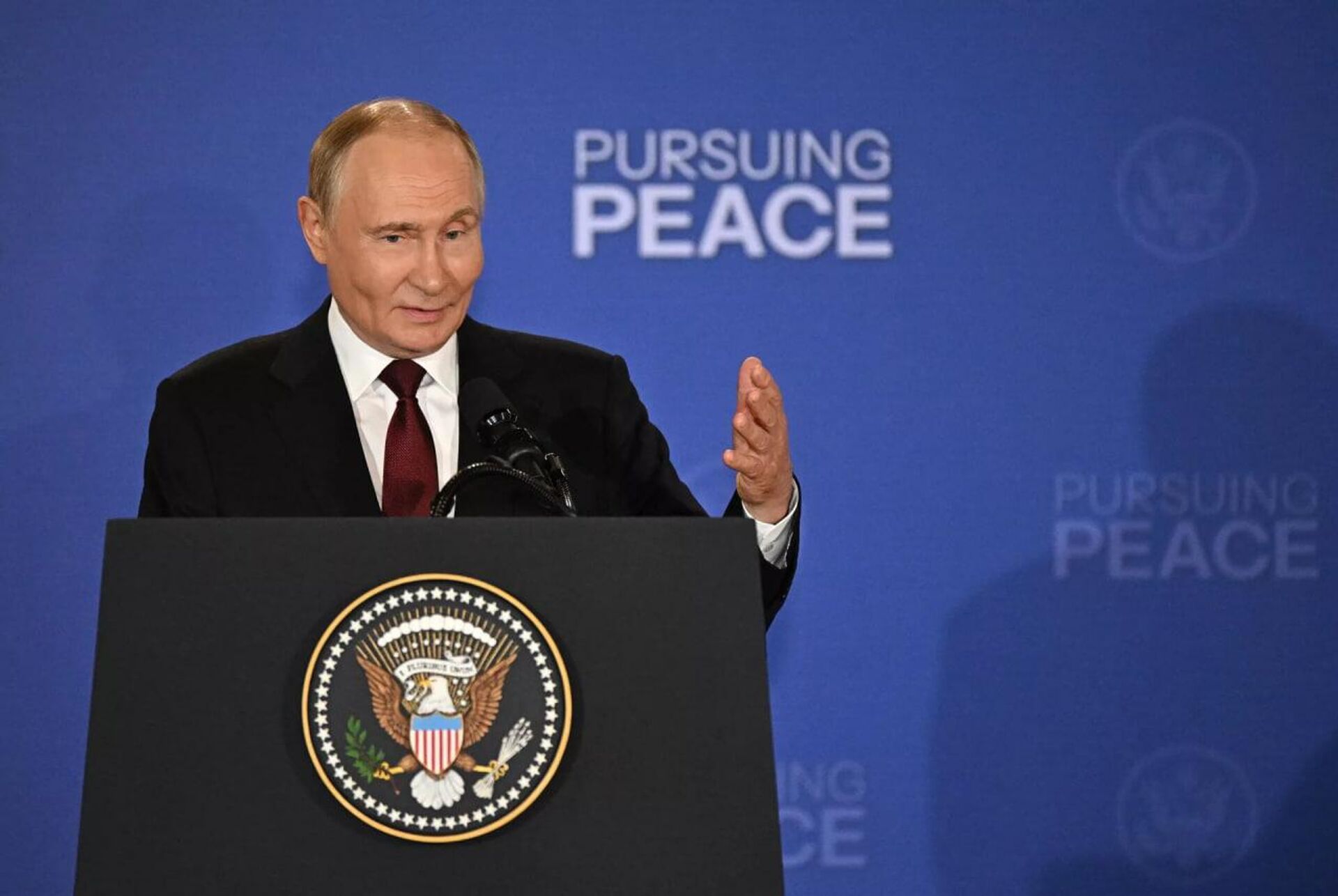 Саммит России и США на Аляске Саммит России и США на Аляске - Sputnik Узбекистан, 1920, 16.08.2025