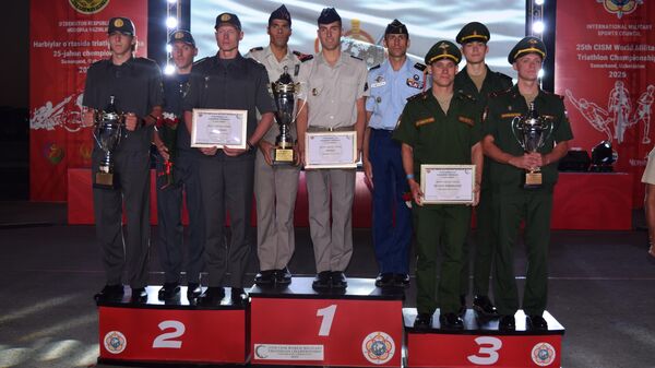 В Самарканде завершился чемпионат мира по триатлону - Sputnik Узбекистан