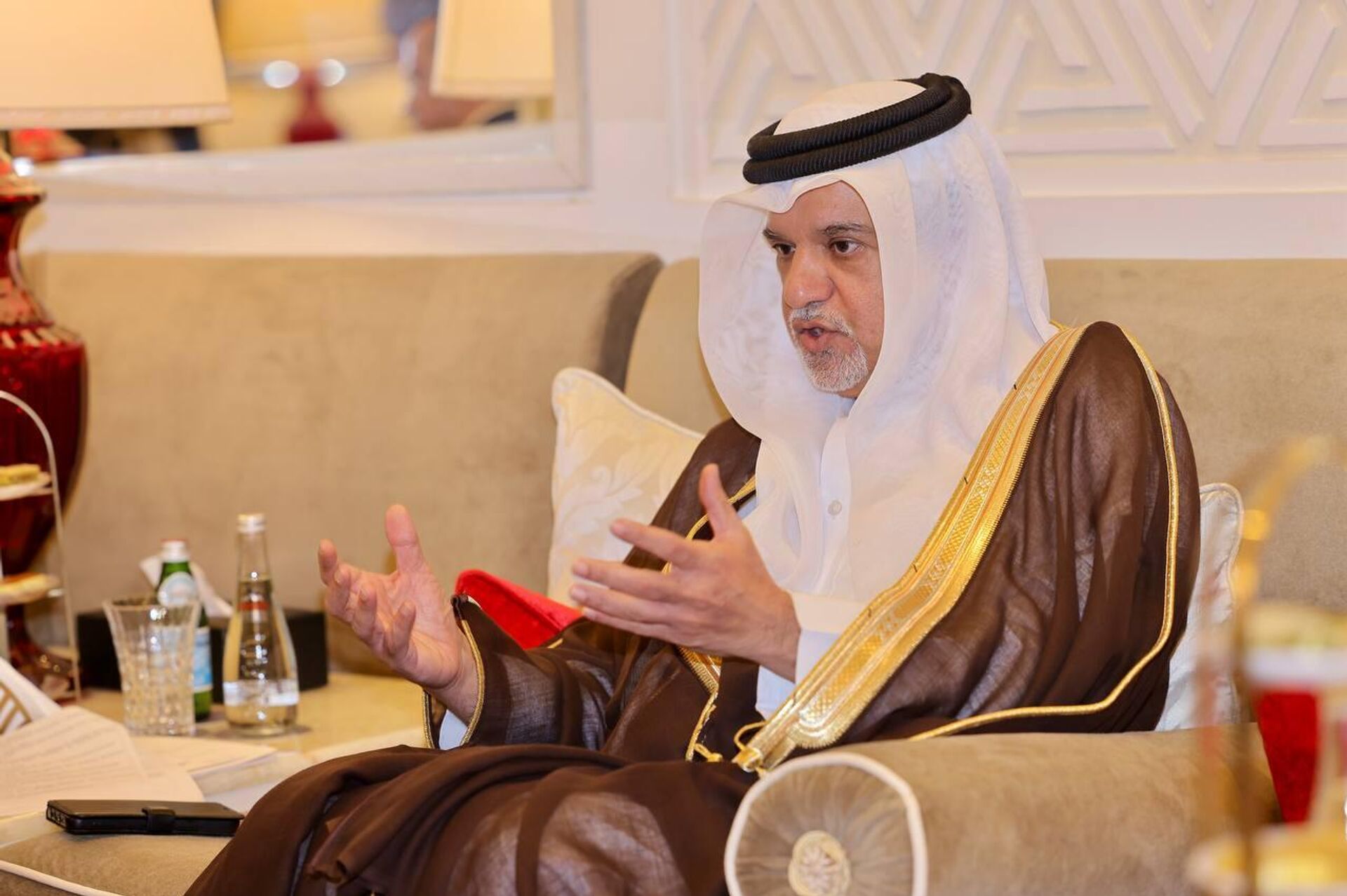 Лазиз Кудратов провёл встречи в Дохе - Sputnik Узбекистан, 1920, 22.08.2025