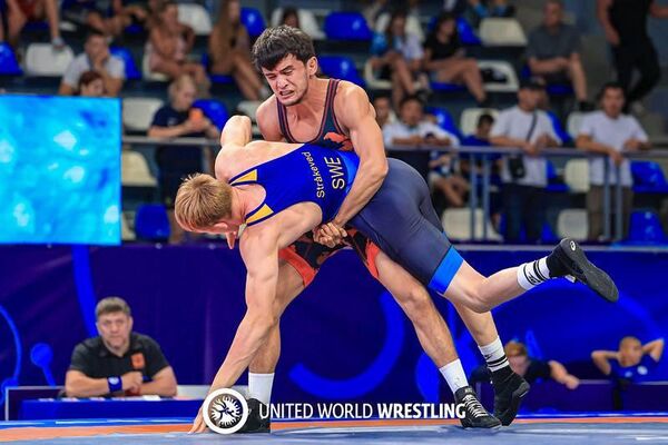 Выступление сборной Узбекистана на юниорском чемпионате мира по спортивной борьбе (U20). - Sputnik Ўзбекистон