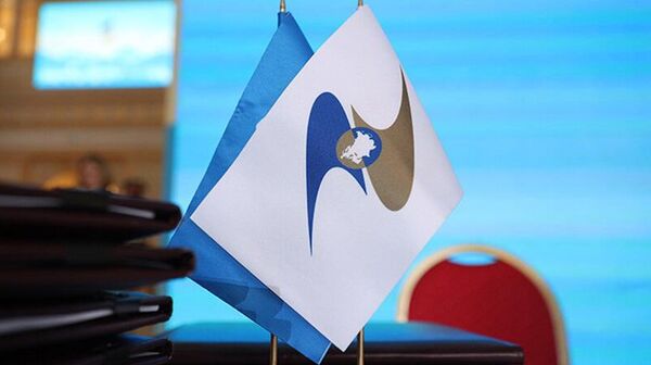 Флаг ЕАЭС - Sputnik Узбекистан