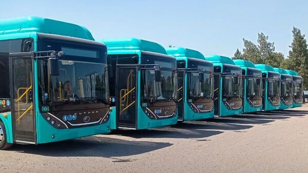 Новые автобусы продолжают поступать в Ташобласть - Sputnik Узбекистан