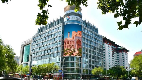 Достопримечательности Узбекистана демонстрируют на крупнейших LED-экранах в Китае - Sputnik Узбекистан