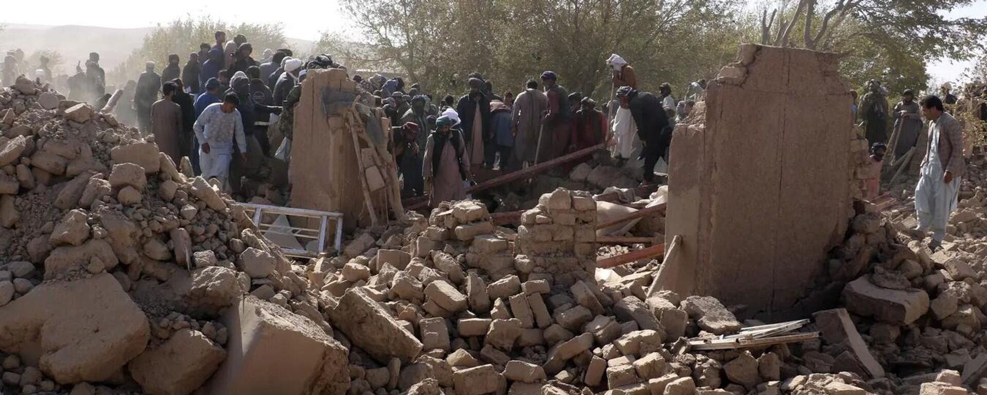 Землетрясение в Афганистане - Sputnik Ўзбекистон, 1920, 03.09.2025