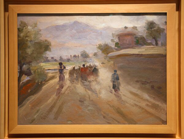 &quot;На улице кишлака&quot; 1941 год. - Sputnik Узбекистан