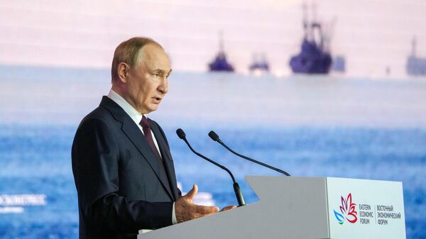 Президент РФ Владимир Путин - Sputnik Ўзбекистон