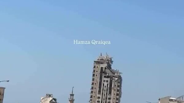 Израиль начал наносить удары по жилым домам в городе Газа - Sputnik Узбекистан