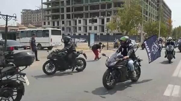 Громко, дерзко и драйвово: в Ташкенте прошел фестиваль байкеров Wolves day Uzbekistan - Sputnik Узбекистан