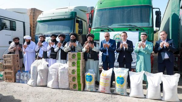 🟠Узбекистан направил Афганистану 265 тонн гуманитарной помощи - Sputnik Узбекистан