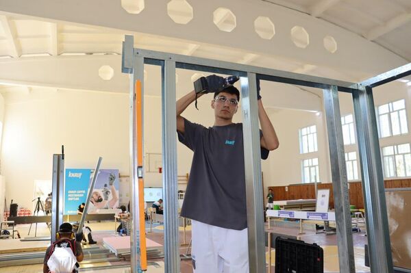 🪚 В Самарканде проходят соревнования среди мастеров гипсокартона 🪚 В Самарканде проходят соревнования среди мастеров гипсокартона - Sputnik Узбекистан