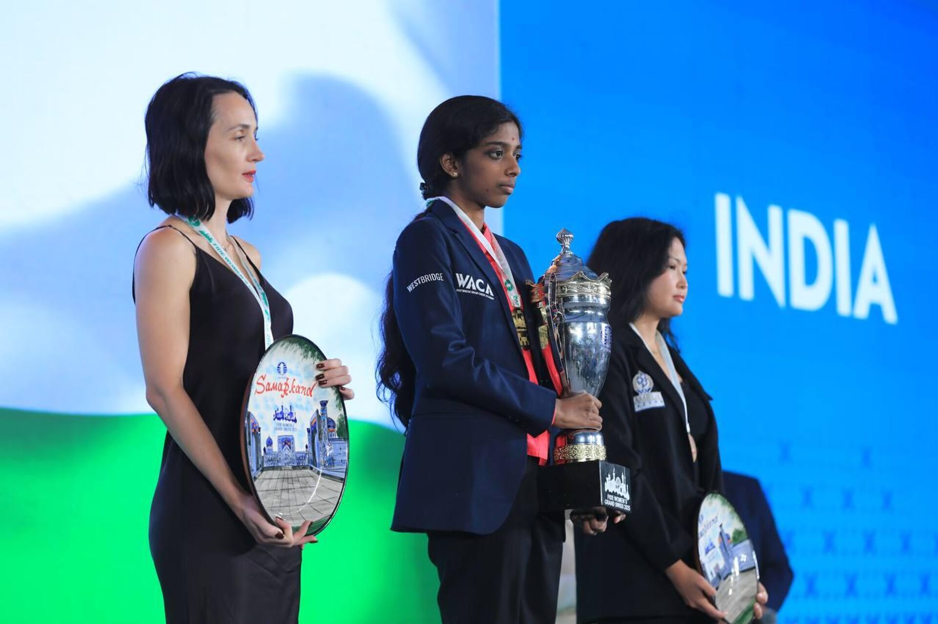 В Самарканде завершился международный шахматный турнир Grand Swiss 2025 - Sputnik Узбекистан, 1920, 17.09.2025