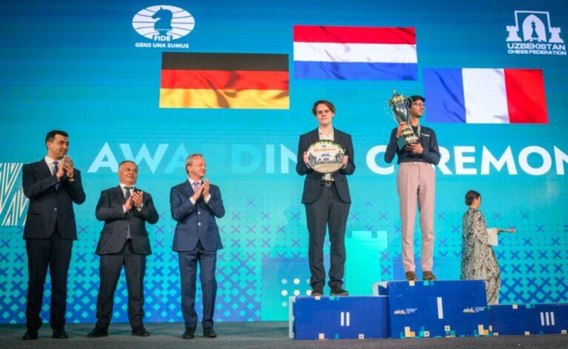 В Самарканде завершился шахматный турнир Grand Swiss - Sputnik Узбекистан, 1920, 17.09.2025