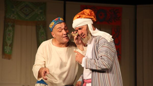 Самаркандский театр покоряет Россию - Sputnik Узбекистан