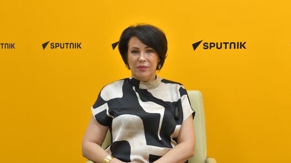 Российское образование: пресс-конференция руководителя Представительства Россотрудничества в РУз Ирины Старосельской  - Sputnik Узбекистан