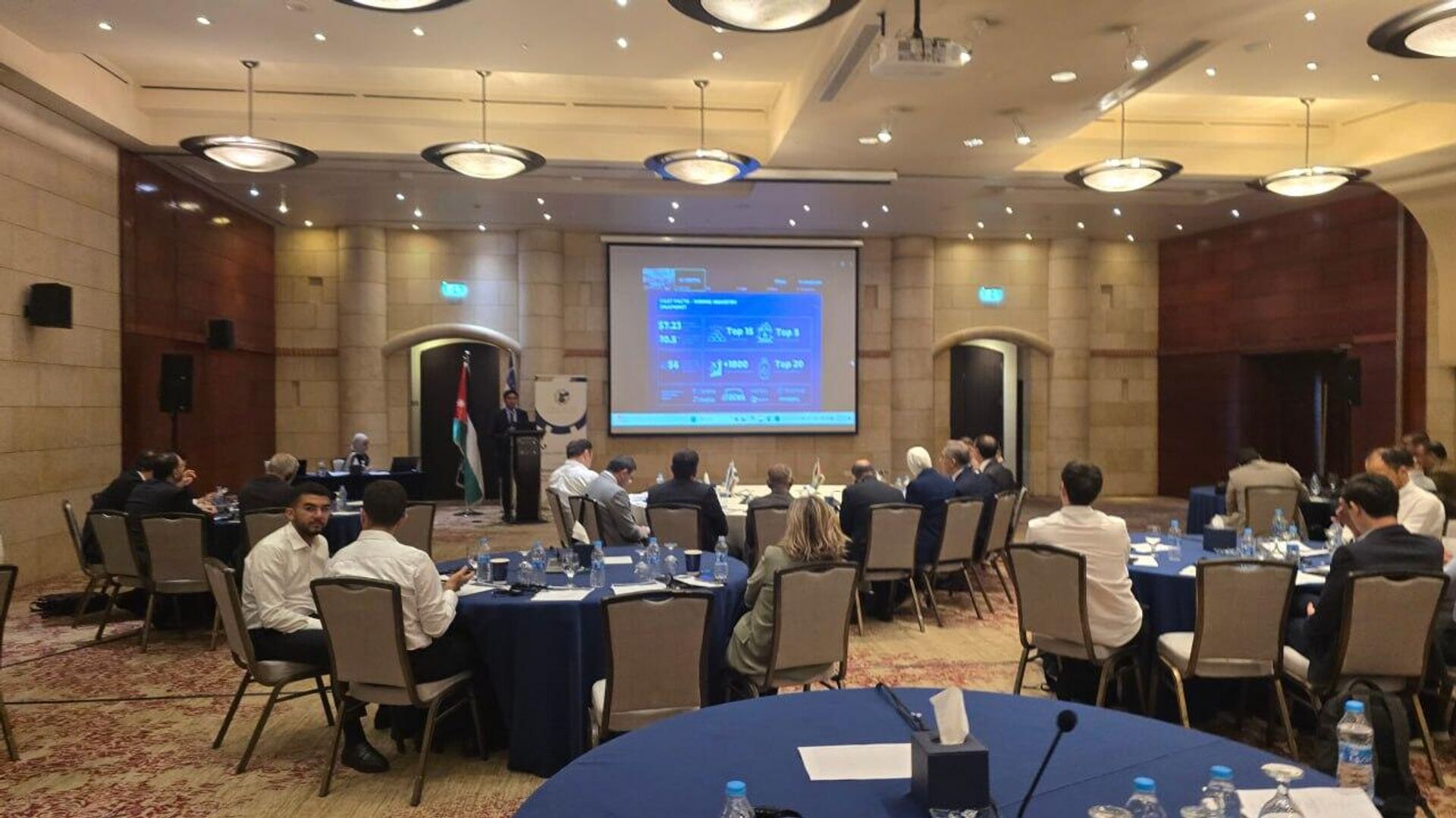 Форум в Аммане, посвященный развитию сотрудничества между Узбекистаном и Иорданией в текстильной и швейной промышленности.  - Sputnik Узбекистан, 1920, 19.09.2025