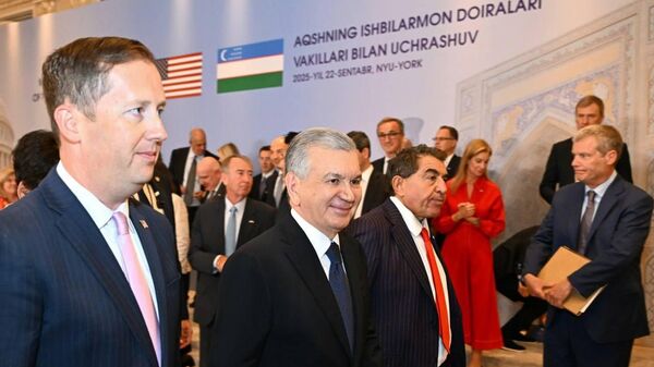 Шавкат Мирзиёев встретился с лидерами ведущих компаний США - Sputnik Ўзбекистон