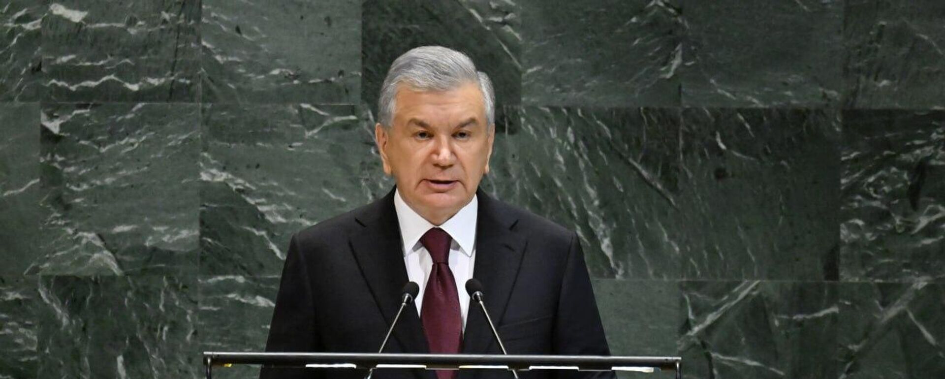 Выступление Президента Республики Узбекистан Шавката Мирзиёева на 80-й сессии Генеральной Ассамблеи ООН
 - Sputnik Узбекистан, 1920, 24.09.2025