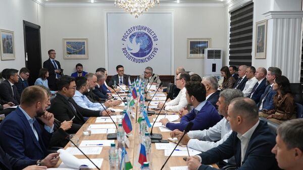 Заседание в Торгпредстве - Sputnik Ўзбекистон