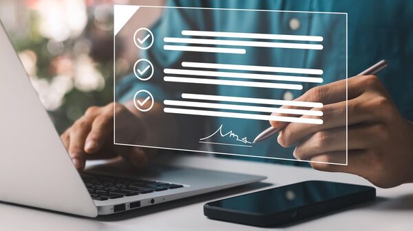 Электронная подпись - Sputnik Узбекистан