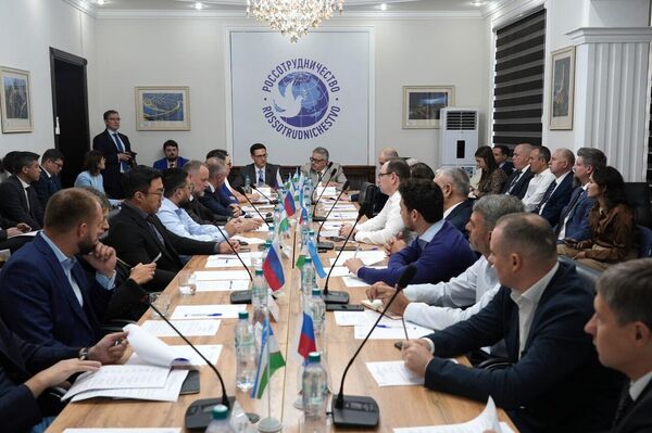 На площадке Русского Дома в Ташкенте прошло четвертое заседание Делового клуба при Торгпредстве РФ в Узбекистане - Sputnik Узбекистан