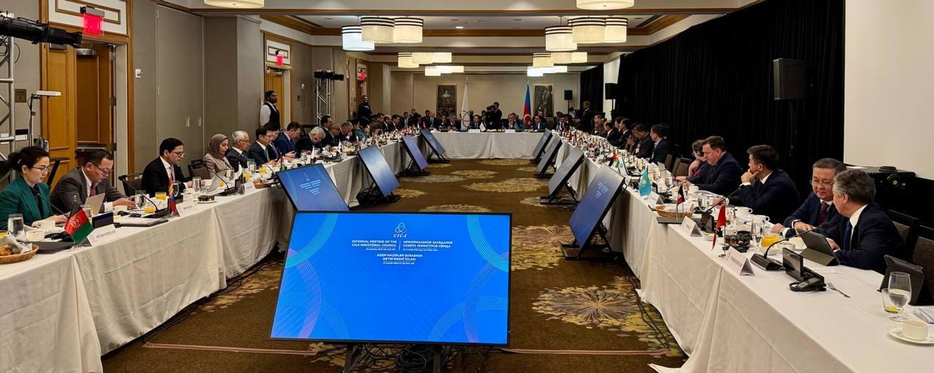 Бахтиёр Саидов принял участие в неформальной встрече министров иностранных дел СВМДА - Sputnik Ўзбекистон, 1920, 26.09.2025