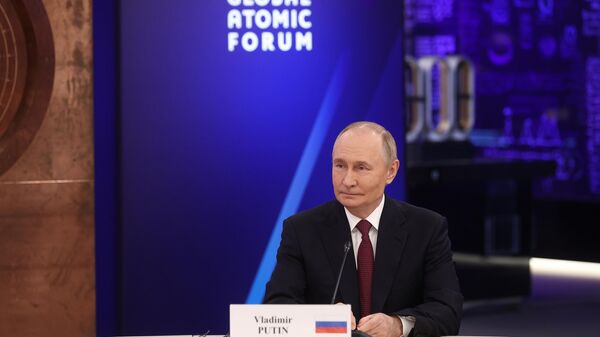  Президент России Владимир Путин  - Sputnik Ўзбекистон