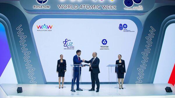 Узбекистан и Россия подписали документы по  строительству первой АЭС в Узбекистане. - Sputnik Узбекистан