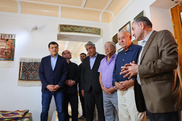 Открытие Дома ремёсел Рисола - Sputnik Узбекистан