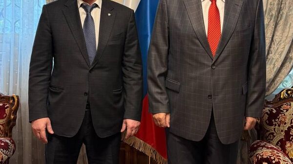 Посол России Алексей Ерхов принял делегацию Министерства спорта России - Sputnik Узбекистан