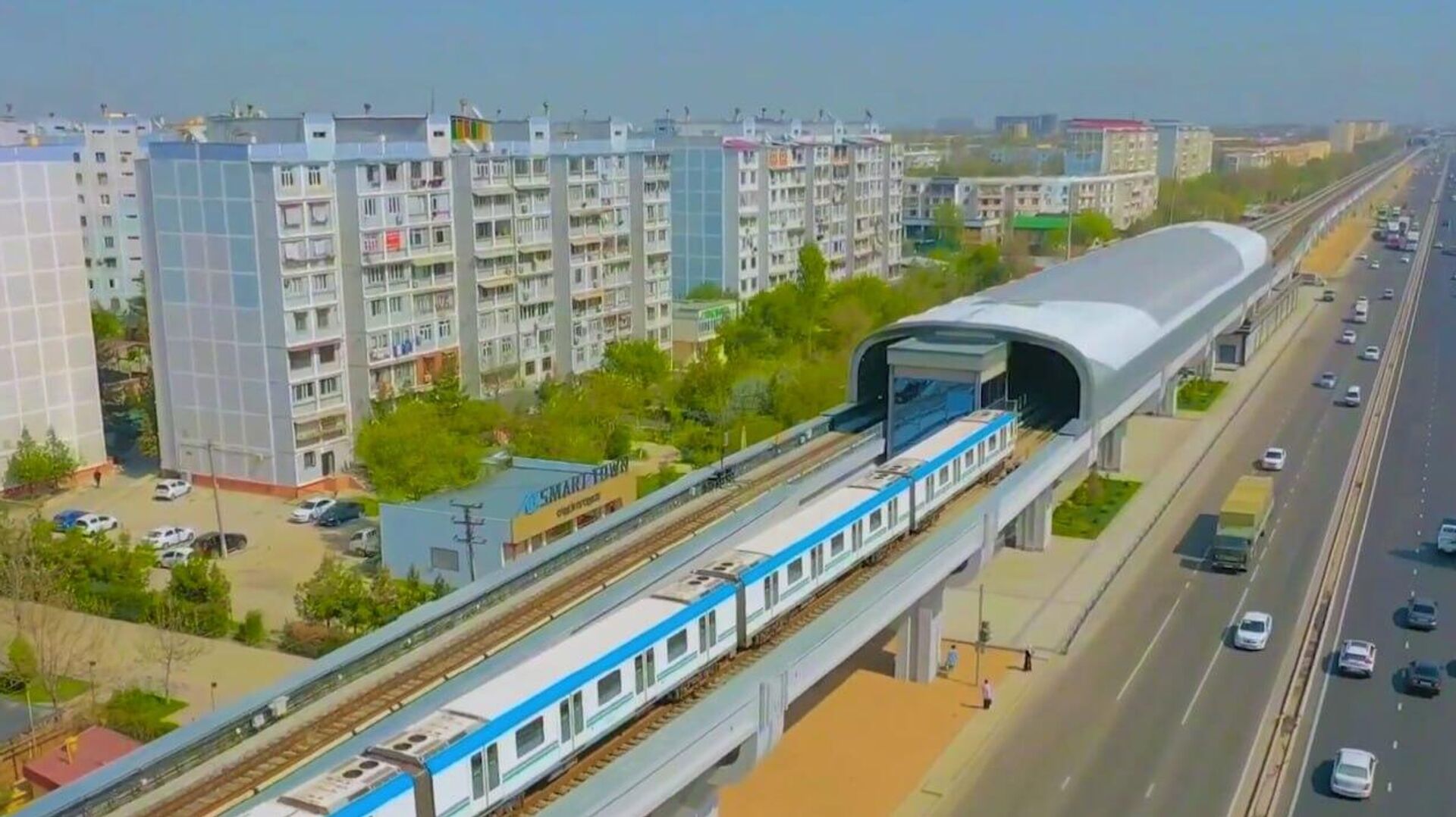 Наземная кольцевая линия метро Ташкента заработает 18 октября Наземная кольцевая линия метро Ташкента заработает 18 октября - Sputnik Узбекистан, 1920, 01.10.2025