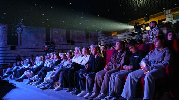 Юбилейная акция Ночь кино в Москве - Sputnik Ўзбекистон