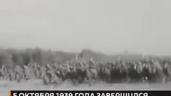 5 октября 1939 года завершился освободительный поход Красной Армии в Польше - Sputnik Узбекистан