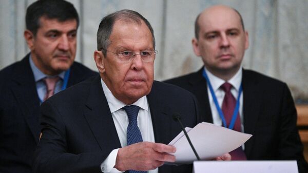Министр иностранных дел РФ Сергей Лавров - Sputnik Ўзбекистон