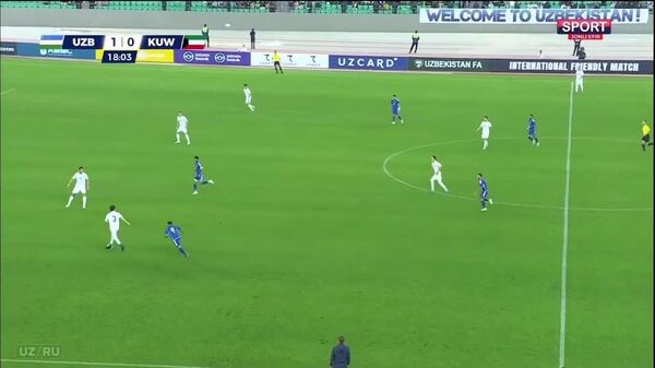 Узбекистан ведет в матче с Кувейтом со счетом 2:0 - Sputnik Узбекистан