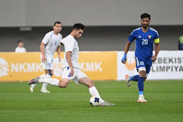Футбол: Товарищеский матч Узбекистана с Кувейтом - Sputnik Ўзбекистон