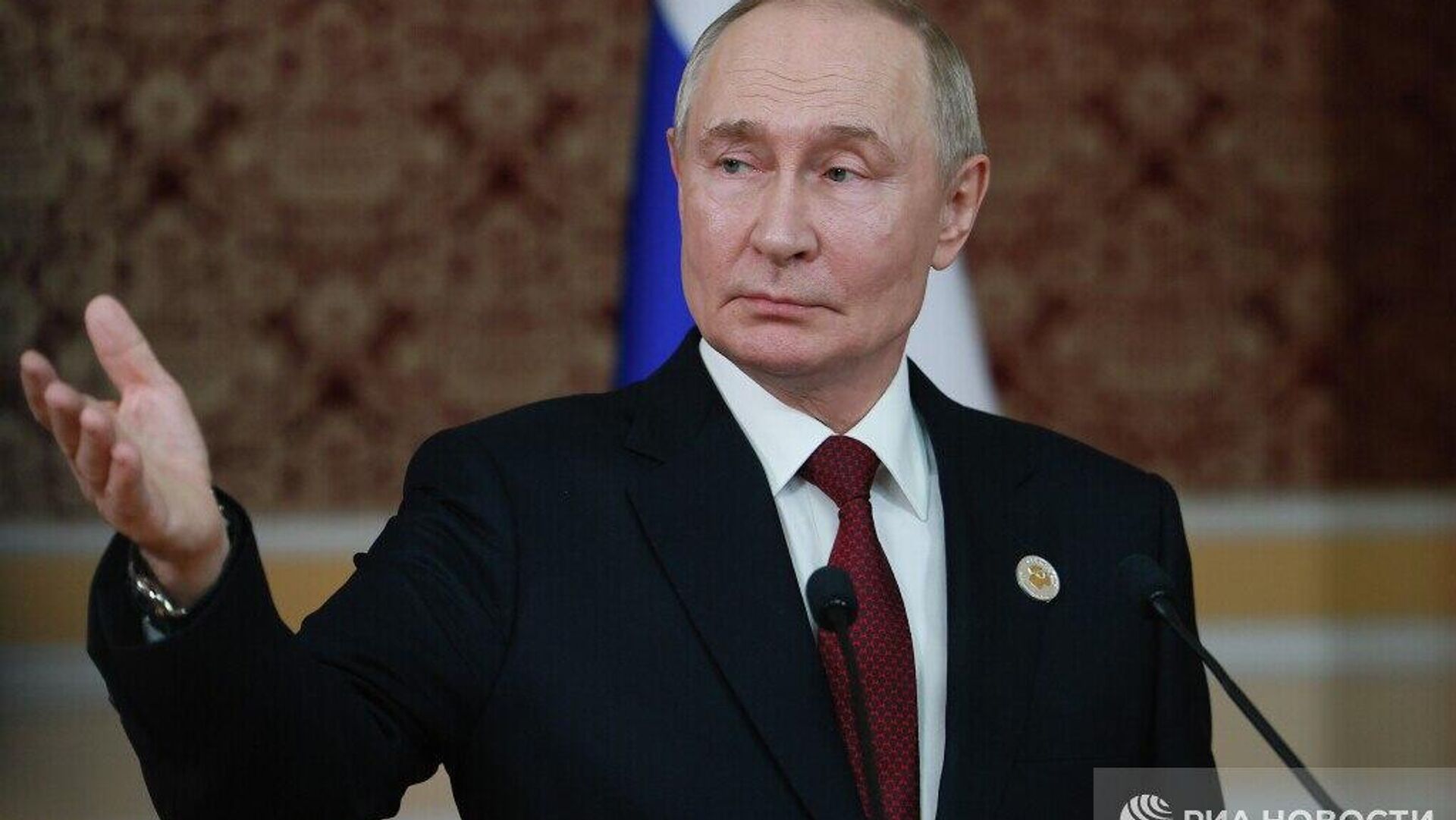 Главные заявления Владимира Путина по итогам пресс-подхода в Душанбе - Sputnik Узбекистан, 1920, 10.10.2025